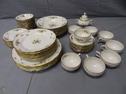 Rosenthal porcelain patterns a to c. Rosenthal China Dishes Rose Bud Design 58 Pieces Incomplete Rare Pattern A15 1834351902
