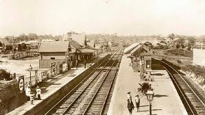 Hornsby Railway Station Looking North In 1900 Australia History Railway Station Old Photos