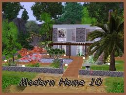 Meine werden immer nicht so schön. Die Sims 3 Modern Home 10