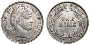1898 Barber Dime Coin Value Prices Photos Info