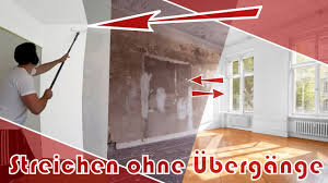 Zunächst sollten sie mit einem flachen pinsel oder einer eckenrolle die „nahtstellen streichen. Richtig Wande Und Decke Streichen Ohne Ubergange Wand Streichen Laminat Legen Youtube