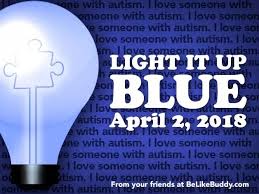 Ways To Light It Up Blue Autism Awareness Month I Love Someone Autism Awareness