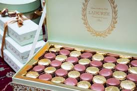 Laduree X Eiffel Tower For Intercontinental Paris Le Grand Laduree Ladureechristmas Eiffeltower Macaron Laduree Laduree Macarons Macarons