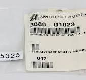 12379 APPLIED MATERIALS COLLAR EXT SLURRY DISPENSER ARM 0021 ...