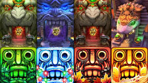 Temple Run 2 Lost Jungle Vs Frozen Shadows Vs Jungle Fall Vs Blazing Sands Endless Run Gameplay Youtube