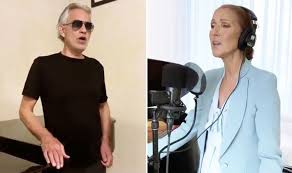 Puntuar the prayer (with celine dion). Andrea Bocelli Celine Dion Lady Gaga Sing The Prayer At One World Together At Home Music Entertainment Express Co Uk