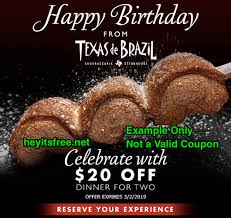 Desert boulevard, el paso, tx 79912. Texas Roadhouse Birthday Freebie Hey It S Free
