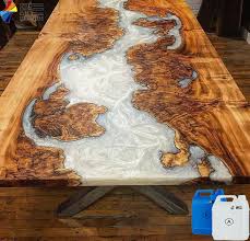 Whole Sale Epoxy Resin Clear Liquid For Fast Curing Wood Casting With Hardener In 2020 Wood Resin Table Resin Furniture Epoxy Wood Table