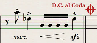 If a piece has a coda following the dc or ds it is nice to be reminded or warned again. D C D S And Coda Repeats Staffpad Help