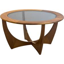 Whether your style is scandinvanian or modern, this table is a great place for your candles and plants. Mid Century Teak Glass Round Coffee Table Uk 1960s Design Market