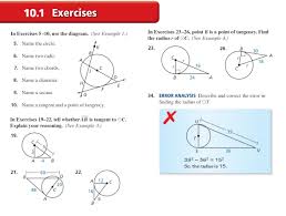 The diameter is the longest chord in any circle. Chapter 10 Circles Mr Urbanc S Classroom