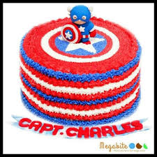 Chris evans tepatnya berulang tahun pada tanggal 13 juni. Jual Grab Ok Custom Cake Kue Ulang Tahun Captain America Di Lapak Raja Store Bukalapak