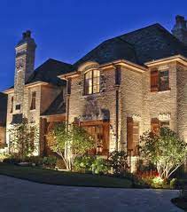 House Ground Lighting Outdoor Accents Lighting Outdoor Lighting Outdoor Accents Patio Landscaping
