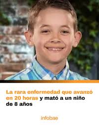 El niño presentó un fuerte dolor de cabeza y menos de un día después fue  declarado con muerte cerebral. Su familia y los médicos alertan sobre el  riesgo de infecciones