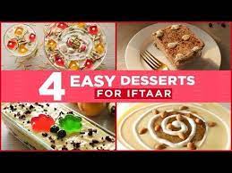 4 Easy Iftar Dessert Recipes By Food Fusion Ramzan Special Recipes Youtube Dessert Recipes Cooking Recipes Desserts Ramzan Special Recipes
