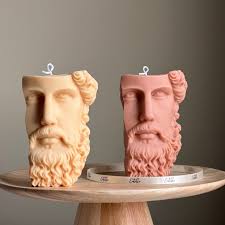 Greek Bust Candle