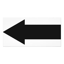 Cartão ícone de seta para a esquerda | Zazzle Brasil