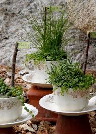 This article includes teacups planters tos diy ideas, some you may do your self, others may merely serve as inspiration. Diy Teacup Gardens And Planters The Garden Glove