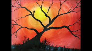 Free shipping at $49+ melissa & doug Easy Watercolor Sky And Tree Painting For Kids Watercolor Sunset Painting Youtube