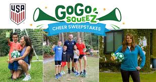 GoGo squeeZ GoGo Cheer Sweepstakes (26 Prizes)
