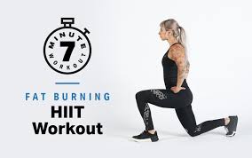 7 minute fat burning hiit workout