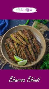 Bharwa Bhindi Video Recipe Video In 2020 Indian Food Recipes Diy Food Recipes Indian Food Recipes Vegetarian