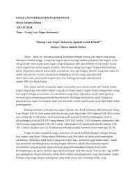 Membiayai defisit dlmimbangan pembayaran 2. Pdf Essai Uas Perekonomian Indonesia