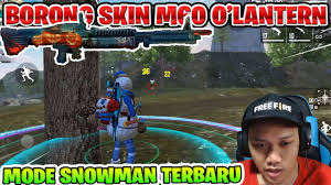 Borong M60 Baru Coba Di Mode Snowman Musuh Jadi Bola Salju Garena Free Fire Youtube