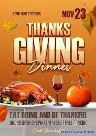 This can be the best way for promoting and marketing any occasion. 70 Best Thanksgiving Party Flyers Print Templates 2020 Frip In
