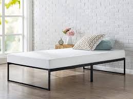 Zinus 12 Inch Platforma Bed Frame Mattress Foundation No Box Spring Needed Metal Slat Support Twin Review Zinus Metal Bed Frame Bed Frame