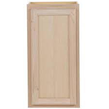 x 12 in d natural unfinished door wall