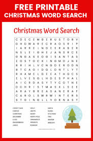 There is an answer key on page two if you get stuck, but try not to cheat! Christmas Word Search Free Printable For Kids Or Adults