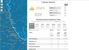 Los datos sobre el tiempo, temperatura, velocidad del viento, la humedad, la cota de nieve, presión, etc El Clima En Rosario La Clave Para Saber Si Hoy Llueve O No Llueve Rosario3