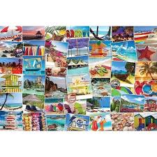 4.5 average based on 8 product ratings. Eurographics Puzzle Globetrotter Beach 1000 Pieces Puzzle Alzashop Com