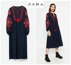 zara ワンピース zara ブルーロング丈ワンピース 6895 253 ファッションアイデア zaraワンピース ロング丈ワンピース