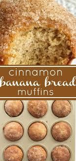 Cinnamon Banana Bread Muffins The Best Banana Muffin Recipe Is Moist And Topped With Cin Cinnamon Banana Bread Best Banana Muffin Recipe Banana Muffin Recipe