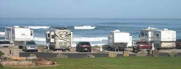 Oregon Coast Rv Resort Oceanfront Rv Park Info Oregon Coast Camping California Beach Camping Camping Usa