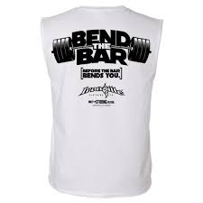 Bend The Bar Weightlifting Sleeveless T Shirt Ironville Clothing Sleeveless Tshirt Weightlifting Shirts Powerlifting Shirts