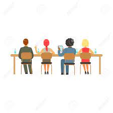 Students sit in thousands of different positions. Students Sitting At Desks At College Or University Auditorium Royalty Free Cliparts Vectors And Stock Illustration Image 83565360