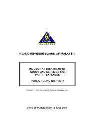 A tax based on the. Http Www Hasil Gov My Pdf Pdfam Pr 1 2017 Pdf