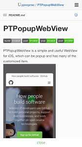 For example, you might prevent the user from navigating to new content unless specific conditions are met. Github Pjocprac Ptpopupwebview Ptpopupwebview Is A Simple And Useful Webview For Ios Which Can Be Popup And Has Many Of The Customized Item