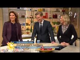 Det hela skulle bli ett inslag i ett humorprogram, men mannen uppskattade inte tilltaget utan. Vilken Programledare Har Det Vanligaste Namnet Nyhetsmorgon Tv4 Youtube