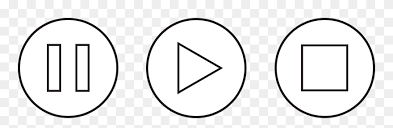 Pause Transparent Play Play Pause Button Png Clipart 5521113 Pinclipart