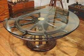 We have plenty of different styles to choose from. Hyland Granby Wheel Decor Ship Wheel Decor Eclectic Furniture