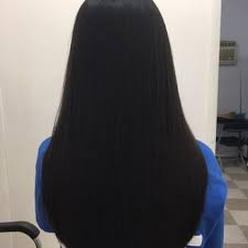 To give yourself a layered haircut, start with clean, damp hair. U Shaped Haircut Long Layers Bpatello
