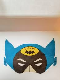 Make a cardboard batman mask. Batman Cereal Cut Out Cowl Mask 60 S Retro Toy Revivals