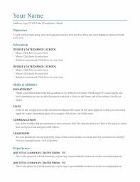Simple technique for content layout: Resume Templates
