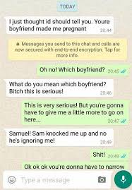 You text your partner with a never have i ever scenario and if they have, they lose a point. I M Pregnant To Your Boyfriend Hilarious Prank Text Exchange Kidspot