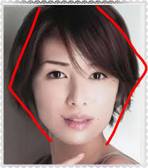 面長の芸能人ショート Makeup2019 美人 髪型黒髪美人髪型