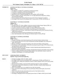 electrical controls engineer resume